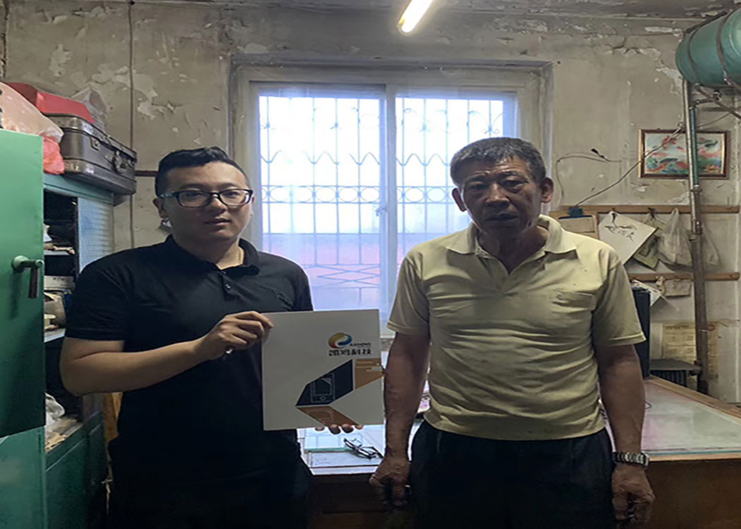 客戶合影